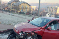 Djevojka povrijeđena u sudaru u Banjaluci (FOTO)