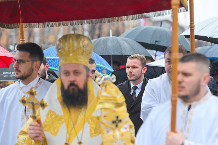 Богојављенско пливање у Бањалуци