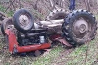 Traktor se prevrnuo i zgnječio čovjeka