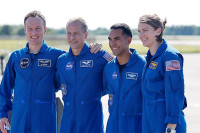 Astronauti iz Turske, Italije i Švedske ponovo na zemlji