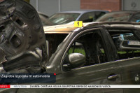 U Zagrebu jutros izgorjela tri automobila