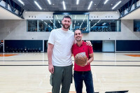 Kako je Jusuf  Nurkić ugostio Banjalučanina Roberta Dacešina