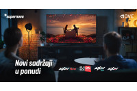 Novi sadržaji u ponudi “Supernova MOVE” televizije