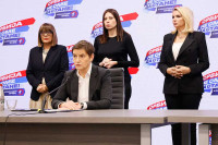 Брнабић: "Србија против насиља" ствара фашизам, СНС ће увек бити за глас народа