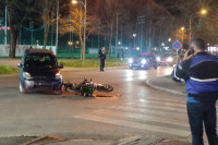 Sudar u Banjaluci, povrijeđen motociklista