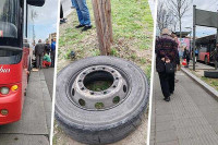 Autobusu otpao točak, udario dvije žene