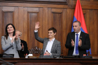 Ана Брнабић на челу Скупштине Србије