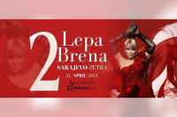 Lepa Brena Sarajevo 20. i 21. aprila: Neka se dobar glas najdalje čuje