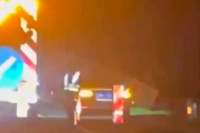 Na auto-putu sletio kamion, saobraćaj usporen (VIDEO)