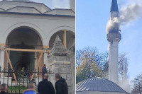 Tri godine zatvora za izazivanje požara u džamiji