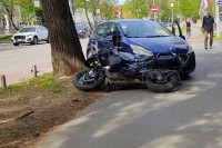 Sudar u Banjaluci: Povrijeđen motociklista (FOTO)