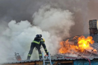 Пожар у новосадском Бангладешу, на терену 13 ватрогасаца са седам возила