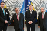 Bećirović i Komšić sa Guterešom o Srebrenici