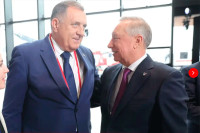 Dodik sa Beglovom u Sankt Peterburgu