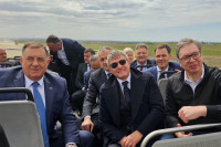 Dodik: Srpska je uvijek ponosna kada Srbija gradi, to doživljavamo kao naše (FOTO)