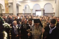 Vladika Jefrem služio večernje bogosluženje u Sabornom hramu Hrista Spasitelja