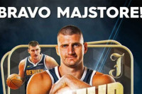 Vučić čestitao Jokiću treću titulu MVP