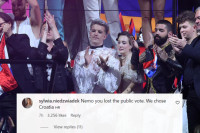 Fanovi Evrovizije ljuti: Hrvatska je pokradena (FOTO)