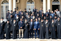 Престолонасљедник Александар уприличиo пријем за Патријарха Порфирија и архијереје