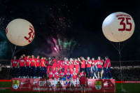 Stevan Dika Stojanović uručio šampionski pehar fudbalerima Crvene zvezde