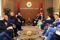 Dodik, Majić: Podrška poboljšanju rada Banjalučke biskupije