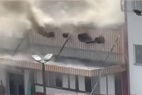 Gori fabrika u Visokom (VIDEO)