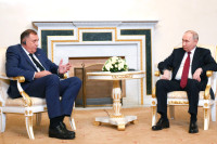 Dodik se sastao sa Putinom, prisutni i Lavrov i Ušakov