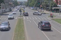 Возач под дејством наркотика ударио полицајца на мотоциклу (ВИДЕО)
