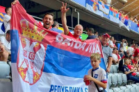 Borenović sa trobojkom uz "orlove" u Minhenu