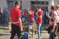 Devet njemačkih policajaca povrijeđeno u obračunu sa srpskim navijačima