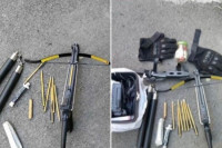 Ухапшен мушкарац са самостријелом, покушао да  уђе у двориште МУП-а