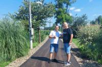 Novi asfalt kao poklon za četvrto dijete