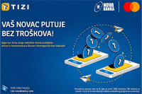 Nova banka u saradnji sa Mastercardom omogućila promotivno slanje novca bez troškova