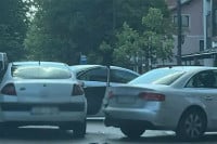 Sudar audija i renoa u Banjaluci