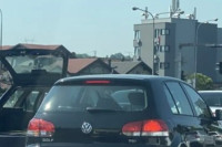 Sudar kod "Kramara", stvorene gužve u saobraćaju