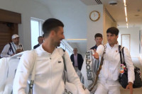 Alkaraz šmekerski propustio Novaka da prvi uđe na teren (VIDEO)