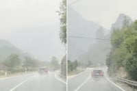 Nevrijeme kod Mostara i Jablanice