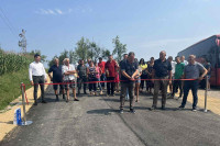 Asfaltiran put u Gornjoj Jurkovici
