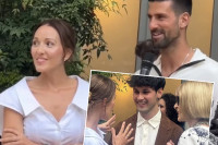 Prijem u Parizu: Jelena ćaska sa čuvenom Anom Vintur, Nole pozira u neobičnom izdanju