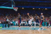 Nesportska  igra Amerikanaca protiv Srbije (VIDEO)