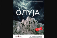 Predstava „Oluja“ u Narodnom pozorištu Srpske