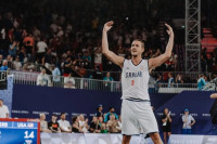 Uzbudljiv meč Srbije i Letonije u basketu 3x3