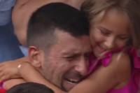 Tata je najbolji: Novak i kćerka Tara u suzama na osvajanja zlata