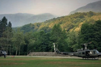 Kada helikopteri iz Srbije stižu na Tjentište