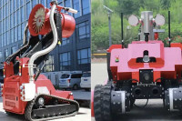 Robot pronalazi zarobljene ljude i gasi požare