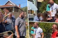 Evo kako je Mandić proslavio zlato iz Pariza (VIDEO)
