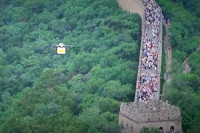Dronovi opslužuju turiste na panoramskom dijelu Velikog kineskog zida