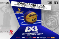 “3x3 Borik 2024”: Basket turnir u Banjaluci
