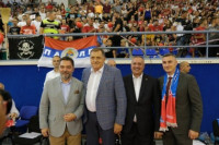 Dodik: Utakmica na Palama pokazuje povezanost Srpske i Srbije