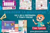 Pokloni za školarce uz primjerak "Glasa Srpske"